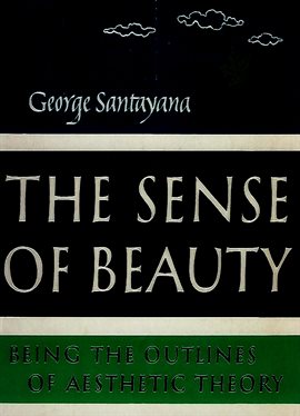 Cover image for The Sense of Beauty