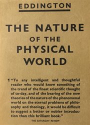 The nature of the physical world cover image