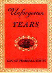 Unforgotten years cover image