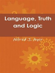 Language, Truth and Logic cover image
