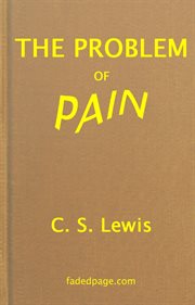 The Problem of Pain cover image
