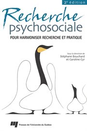 Recherche psychosociale : Pour harmoniser recherche et pratique cover image