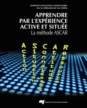 Apprendre par l'expérience active et située : la méthode ASCAR cover image