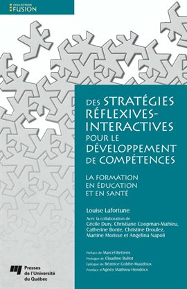 Cover image for Des stratégies réflexives-interactives pour le développement de compétences