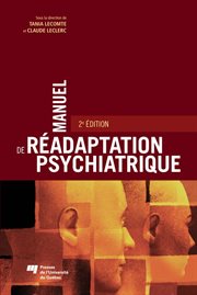 Manuel de réadaptation psychiatrique cover image
