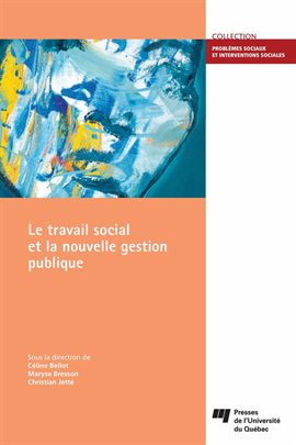 Cover image for Le travail social et la nouvelle gestion publique