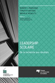 Leadership scolaire : de la recherche aux résultats cover image