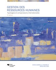 Gestion des ressources humaines, 3<sup>e</sup> édition : Typologies et comparaisons internationales cover image