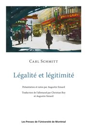 Légalité et légitimité : Présentation et notes par Augustin Simard cover image