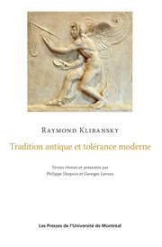 Tradition antique et tolérance moderne cover image