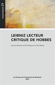 Leibniz lecteur critique de Hobbes cover image