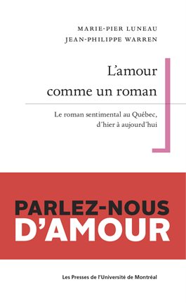 Cover image for L'amour comme un roman