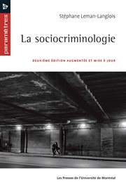 La sociocriminologie cover image