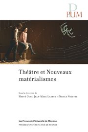 Théâtre et Nouveaux matérialismes cover image