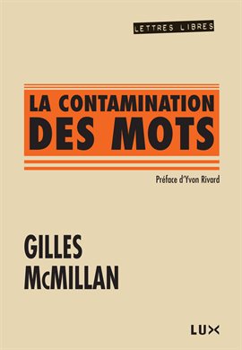 Cover image for La contamination des mots