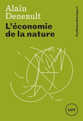 Cover image for L'économie de la nature