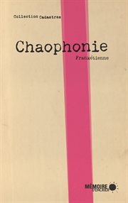 Chaophonie cover image
