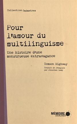 Cover image for Pour l'amour du multilinguisme
