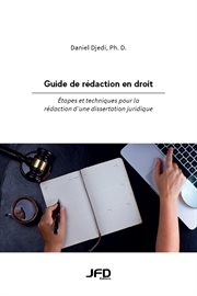 Guide de rédaction en droit cover image