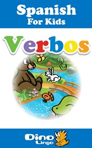 Spanish for kids - verbs storybook cover image