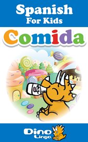 Spanish for kids - food storybook cover image