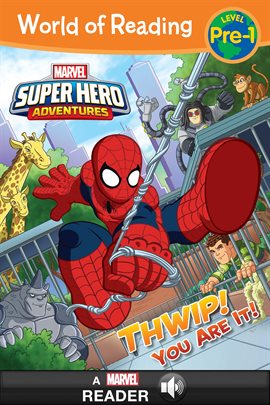 Cover image for Super Hero Adventures: Thwip! You Are It!