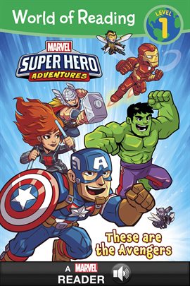 Cover image for Super Hero Adventures: These are the Avengers
