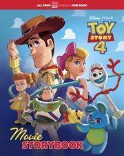 Toy story 4 movie storybook cover image