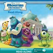 Monsters university read-along storybook cover image