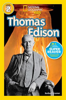 Cover image for National Geographic Readers: Thomas Edison