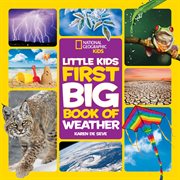 Little kids first big book of weather cover image