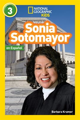 Cover image for National Geographic Readers: Sonia Sotomayor (L3, Spanish)