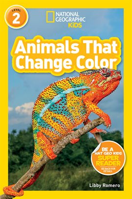 Cover image for National Geographic Readers: Animals That Change Color (L2)