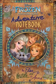 Frozen Northern Lights adventure notebook cover image
