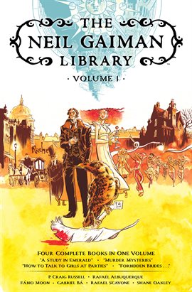 Link to The Neil Gaiman Library, Volume 1 by Neil Gaiman, P. Craig Russel in Hoopla