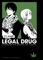Legal drug : a drugstore with medicine and a danger cover image
