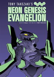 Tony Takezaki's neon Evangelion cover image