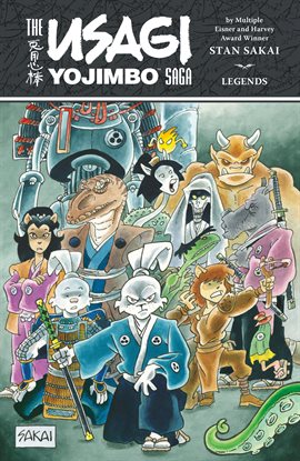 Cover image for The Usagi Yojimbo Saga: Legends