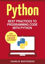 Python best practices to programming code with Python cover image