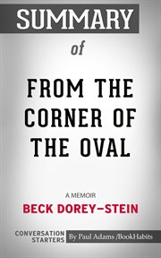Summary of from the corner of the oval: a memoir cover image