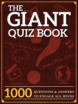 Cover image for The Giant Quiz Book