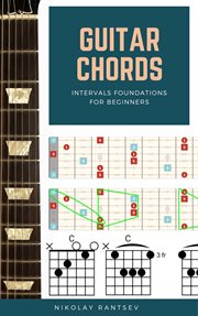 Guitar chords. intervals foundations for beginners cover image