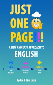 Just one page. A New and Easy Approach to English cover image