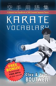 Karate vocabulary cover image