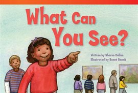Cover image for What Can You See? Audiobook