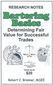 Bartering Basics : Determining Fair Value for Successful Trades cover image