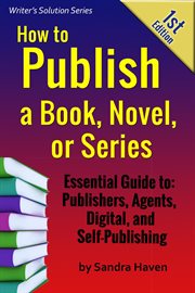 How to publish a book, novel or series cover image