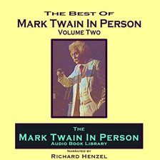 Cover image for Mark Twain in Person, Vol. 2