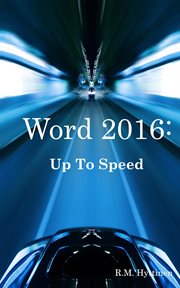Word 2016: up to speed cover image