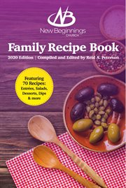 New beginnings church family recipe book cover image